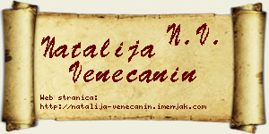 Natalija Venečanin vizit kartica